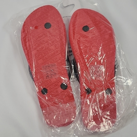 Harajuku lovers Gwen Stefani flip flops Love 9 / 10 - Picture 3 of 4